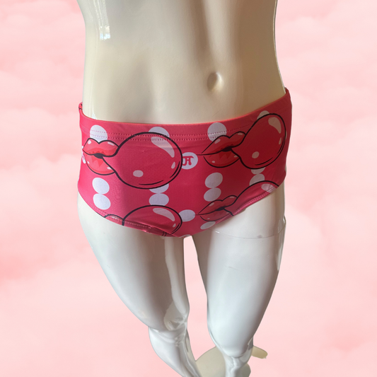 BUBBLE GUM print Period Bikini BOTTOM