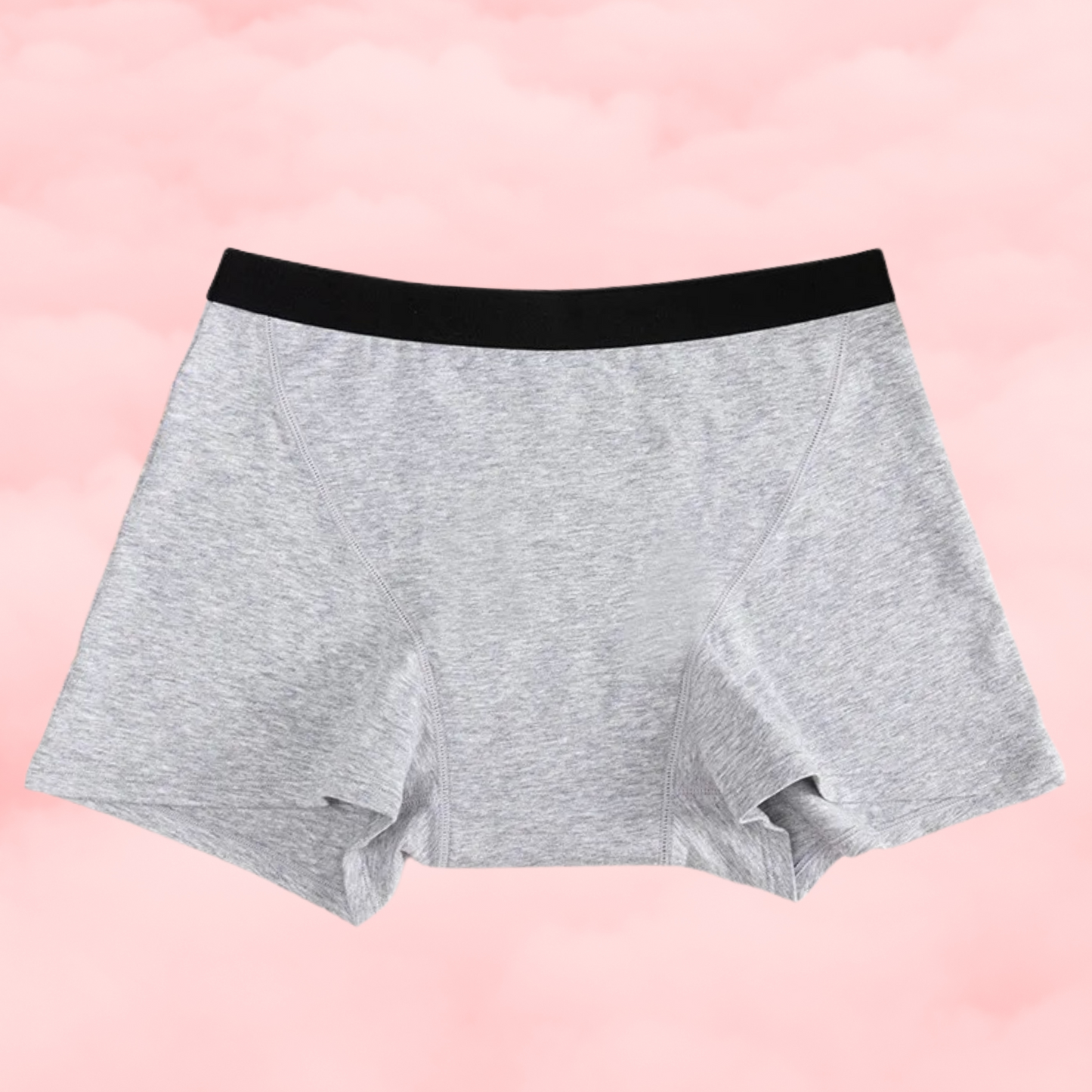 Justine's Classic Period Boxer Brief in Gym Grey or Classic Black