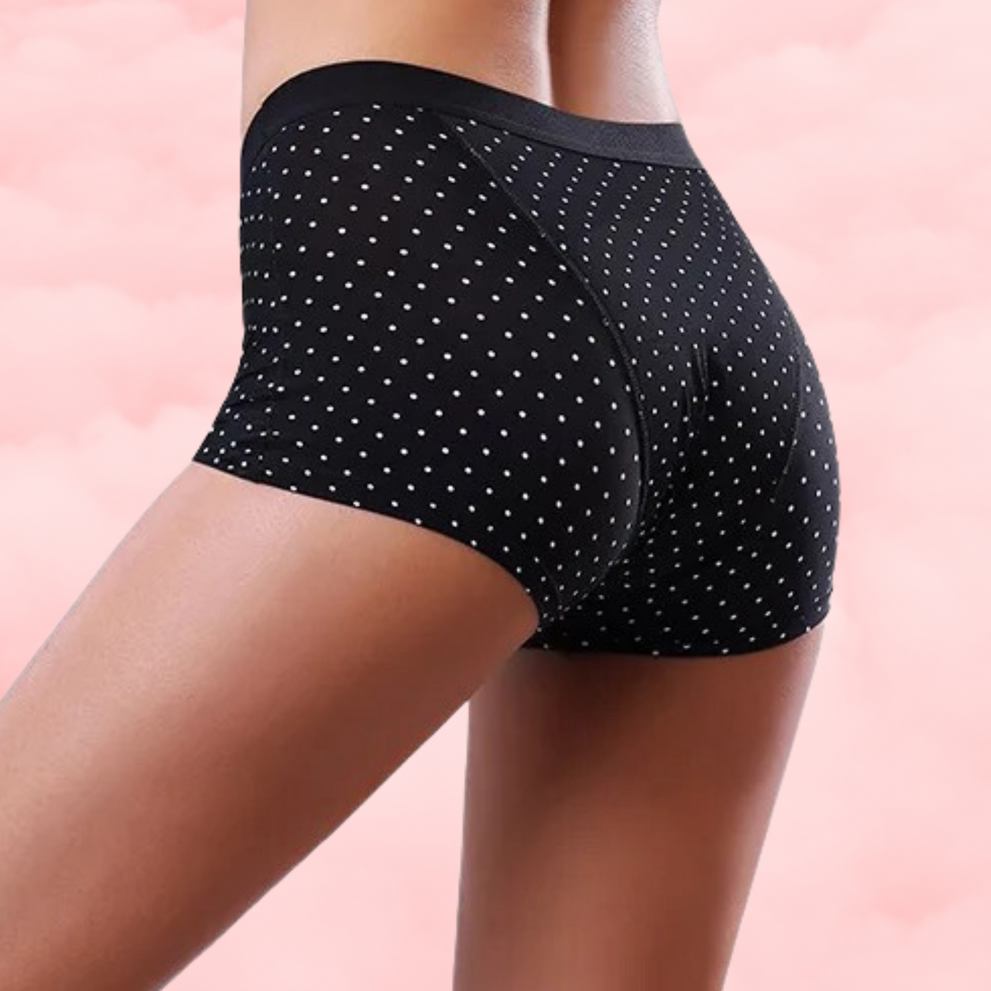 The Adorable Period Polka Dot Boxer